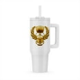 thumbnail image 1 of A Gold Egyptian Scarab Beetle Heiroglyph, A Ancient Good Luck Symbol, 30oz Tumbler, 1 of 7