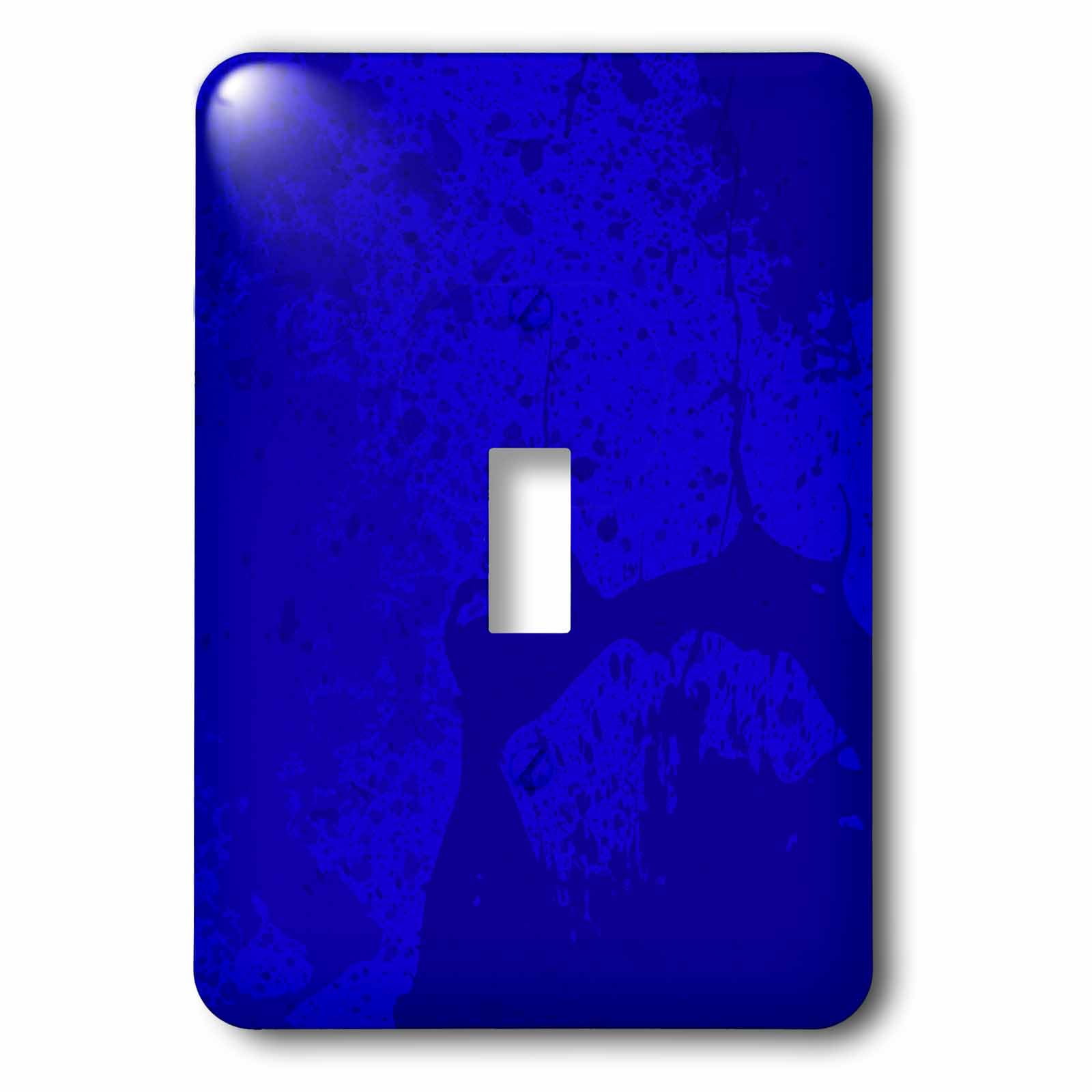 3drose Button 3dRose, Abstract Blue Splatter, single toggle switch - Walmart.com