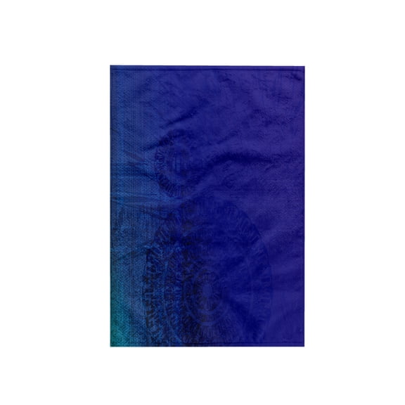 3dRose, Acceptance Chakra Meditation Medallion Blue Indigo Violet, 15x22 Hand Towel