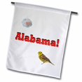 thumbnail image 1 of 3dRose, Alabama, 12 x 18 inch Garden Flag, 1 of 1