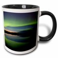 thumbnail image 1 of 3drose, Alaska, Arctic Circle, Bettles, Northern Lights - Us02 Bja0288 - Jaynes Gallery, 15oz Two-tone Black Mug, 1 of 6
