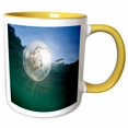 thumbnail image 1 of 3drose, Alaska, Katmai Np, Moon Jellyfish, Kuliak Bay - Us02 Pso1354 - Paul Souders, 11oz Two-tone Yellow Mug, 1 of 6
