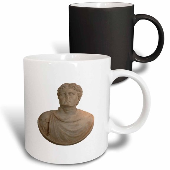 Alexander The Great Shield Portrait Aphrodisias Vector Art, 11oz Magic Transforming Mug