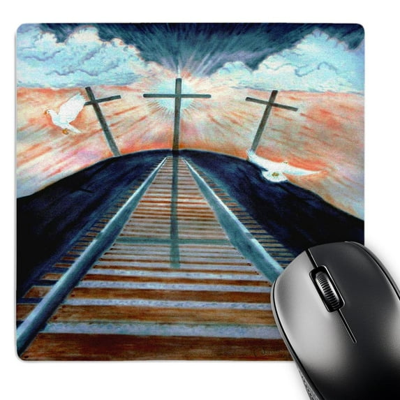 3dRose, All Aboard, MousePad