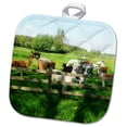thumbnail image 1 of 3dRose, Alpaca. Lama. South America. Farm., 8x8 Potholder, 1 of 1