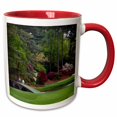 thumbnail image 1 of 3drose, Amen Corner in Augusta Georgia - Golfers on Bridge, 15oz Two-tone Red Mug, 1 of 6