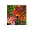 thumbnail image 1 of 3drose, an Accented Edge of Some Fall Foliage on a Creeping Vine, 1 Greeting Card with Envelope, 1 of 6