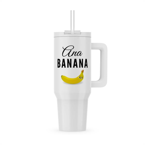 Ana Banana - Cute Nickname Rhyme Nick Name Love Kawaii Cartoon Fruit, 30oz Tumbler