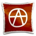 thumbnail image 1 of 3dRose, Anarchy, 16x16 inch Pillow Case, 1 of 1