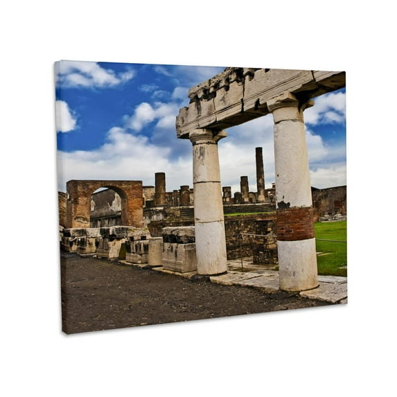 3dRose, Ancient ruins of Pompeii, Campania, Italy - EU16 MGL0062 - Miva Stock, Museum Grade Canvas Wrap 14x11