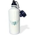 thumbnail image 1 of 3dRose, Angel Wings Heart, Flip Straw 21oz Water Bottle, 1 of 3