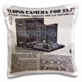 thumbnail image 1 of 3dRose, Antique Camera, 16x16 inch Pillow Case, 1 of 1