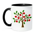 thumbnail image 1 of 3dRose, Apple Tree, 11oz Two-Tone Black Mug, 1 of 7