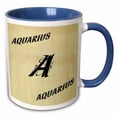 thumbnail image 1 of 3drose, Aquarius, 11oz Two-tone Blue Mug, 1 of 6