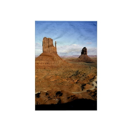 3dRose, Arizona, Utah, Monument Valley Navajo Tribal Park - US45 DJO0082 - Diane Johnson, 15x22 Hand Towel