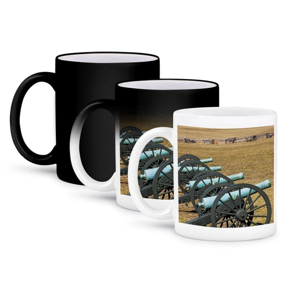 3dRose, Arkansas, Civil War cannons, Pea Ridge Park - US04 BJA0002 - Jaynes Gallery, 11oz Magic Transforming Mug