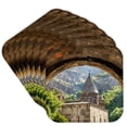 thumbnail image 1 of 3drose, Armenia, Ararat Province. Geghard Monastery. Arch., Set of 8 Coasters - Soft, 1 of 7