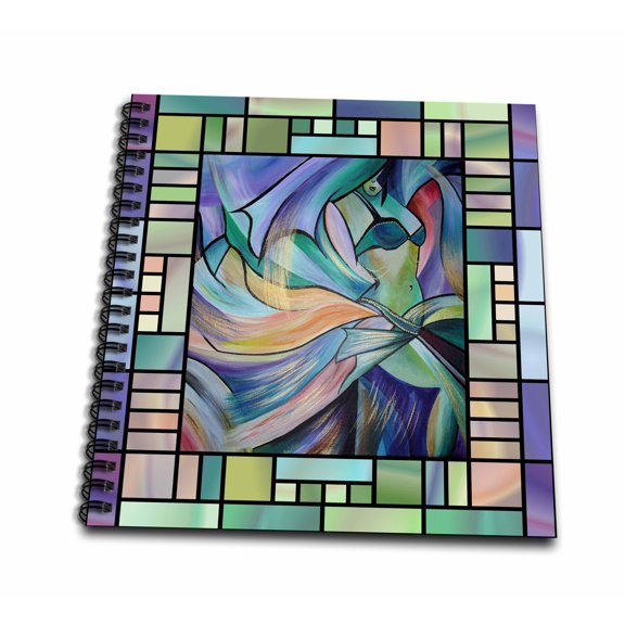 3dRose, Art deco Dancer - dance, dancing, belly dance, bellydance, oriental dance, middle eastern dance, , Memory Book 12 x 12 inch