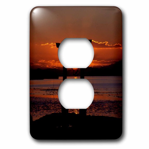 3dRose, Asian Sunset, 2 plug outlet cover