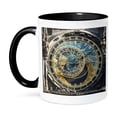 thumbnail image 1 of 3dRose, Astronomical Clock, Orloj, Prague, Czech Republic - EU06 THA0021 - Tom Haseltine, 11oz Two-Tone Black Mug, 1 of 7