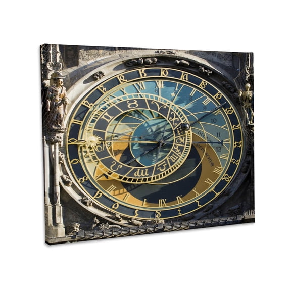 3dRose, Astronomical Clock, Orloj, Prague, Czech Republic - EU06 THA0021 - Tom Haseltine, Museum Grade Canvas Wrap 20x16