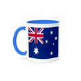 thumbnail image 1 of 3dRose, Australian Flag, 15oz Two-Tone Blue Mug, 1 of 7