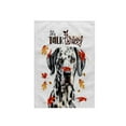 thumbnail image 1 of 3dRose, Autumn Leaves Scatter Around a Cute Dalmatian Dog for Thanksgiving, 15x22 Hand Towel, 1 of 1
