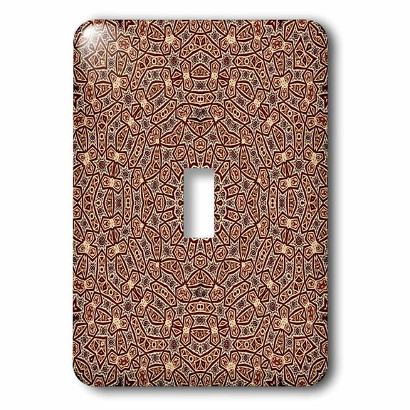 3dRose, Awesome Mosaic Mandala, single toggle switch