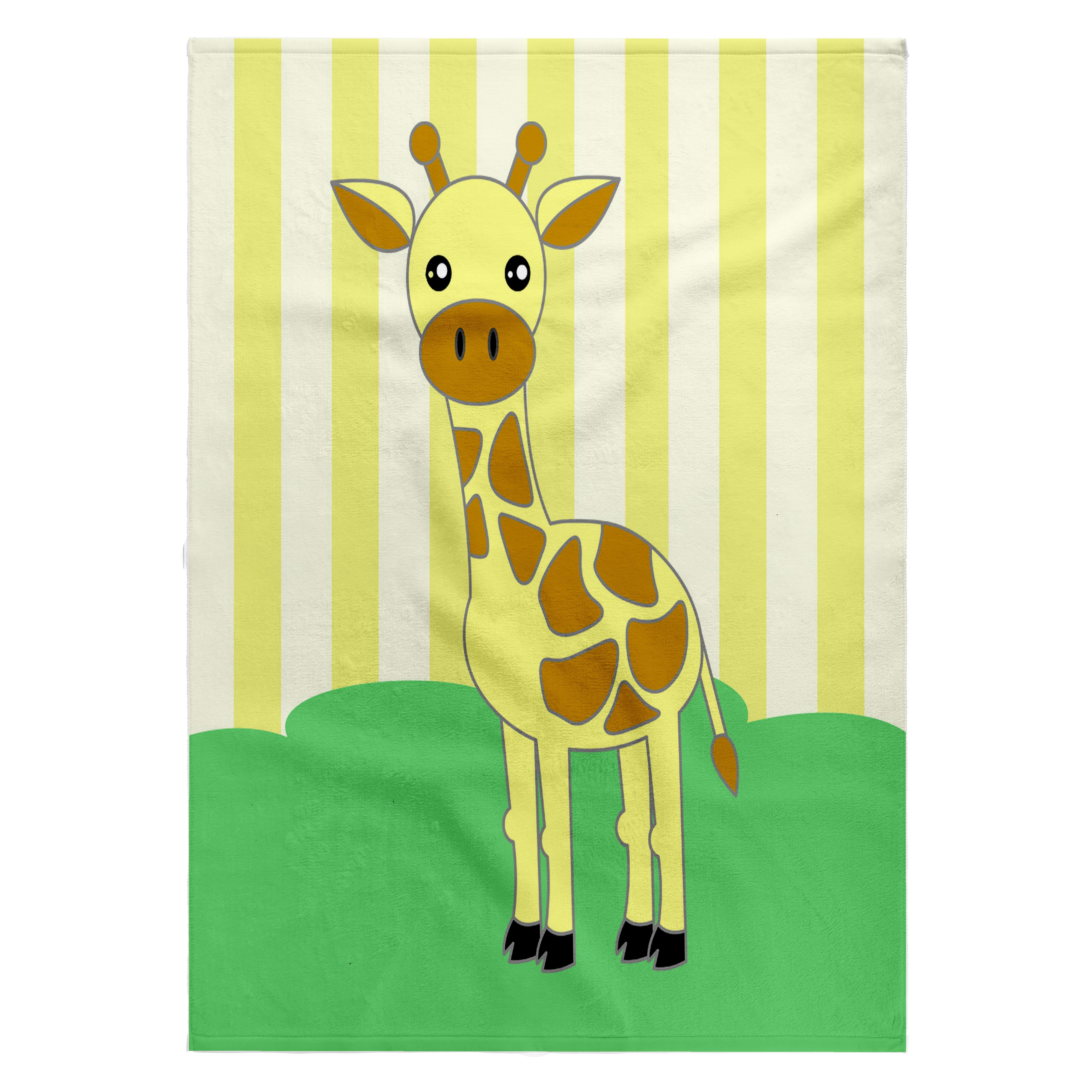 3dRose, Baby Animals – Giraffe, 22x30 Bath Hand Pool Towel