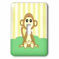 thumbnail image 1 of 3dRose, Baby Animals – Monkey, single toggle switch, 1 of 1