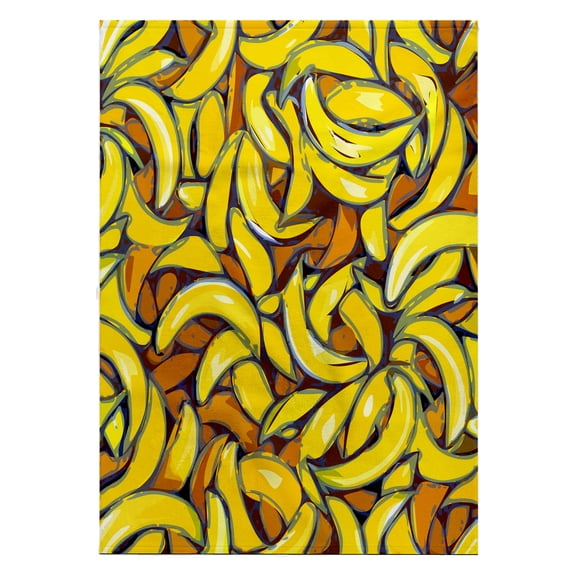 3dRose, Banana Crazy, 22x30 Bath Hand Pool Towel