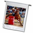 thumbnail image 1 of 3dRose, Barrel Racing, 12 x 18 inch Garden Flag, 1 of 1
