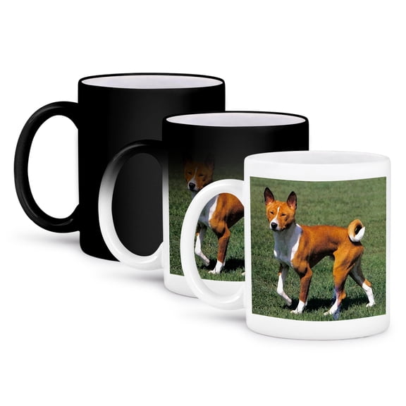 Basenji Mug 11oz Magic Transforming