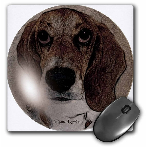 3dRose, Basset Hound, MousePad