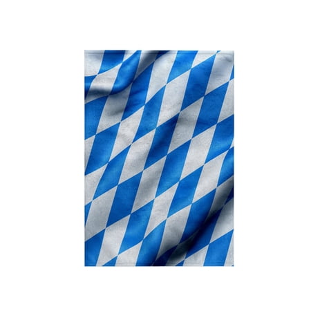 3dRose, Bavaria flag, 15x22 Hand Towel