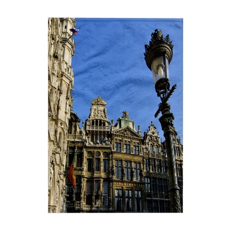 3dRose, Belgium, Brussels, Grand Place, Guild houses-EU04 JEN0026 - Jim Engelbrecht, 15x22 Hand Towel
