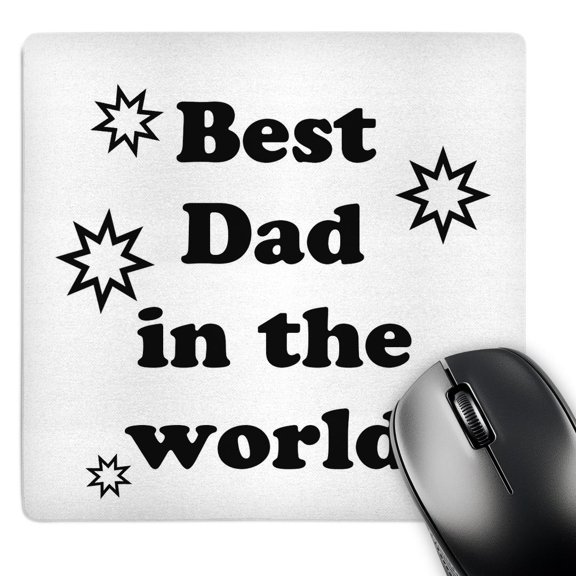 3dRose, Best dad in the world, MousePad