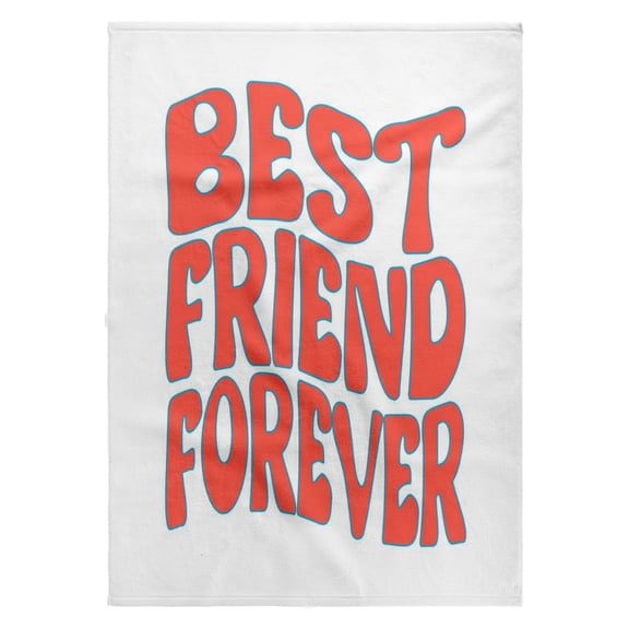 3dRose, Best friends forever wave effect, 22x30 Bath Hand Pool Towel