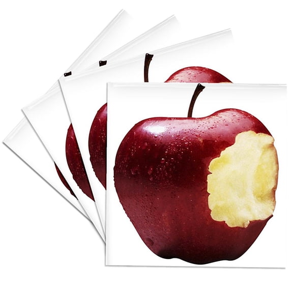 3dRose, Big Apple, Set of 4 Ceramic Tile Coasters