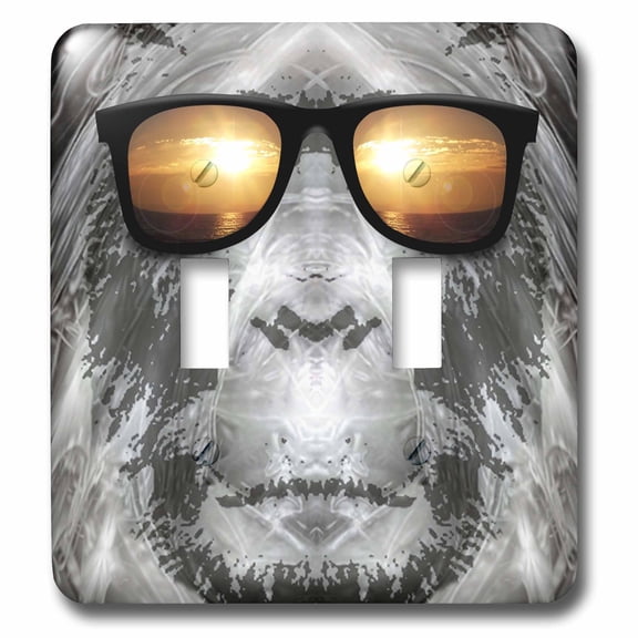 3dRose, Bigfoot In Shades Bigfoot or Sasquatch is pictured in style wearing sunglasses, double toggle switch