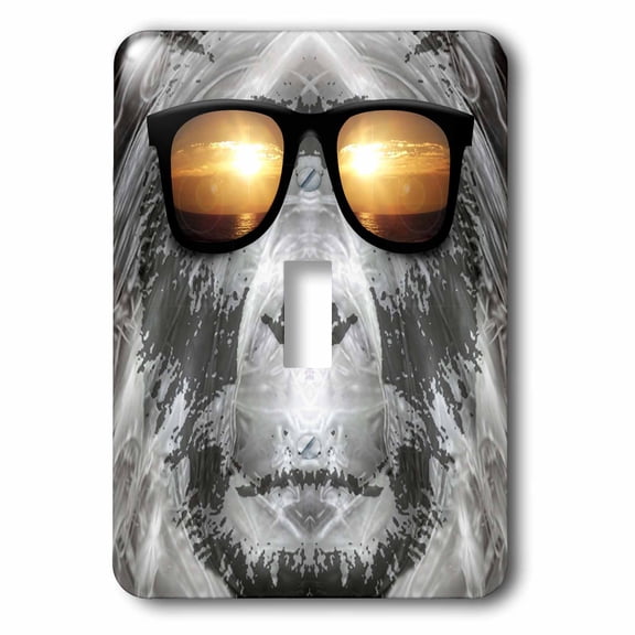 3dRose, Bigfoot In Shades Bigfoot or Sasquatch is pictured in style wearing sunglasses, single toggle switch