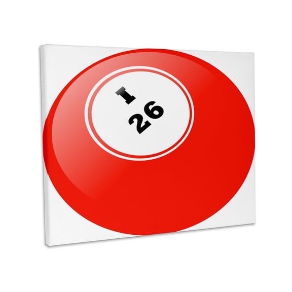 3dRose, Bingo I 26, Museum Grade Canvas Wrap 10x8