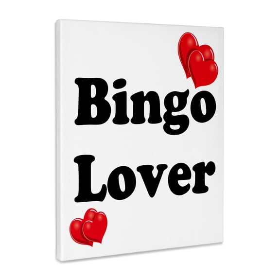3dRose, Bingo Lover, Museum Grade Canvas Wrap 11x14