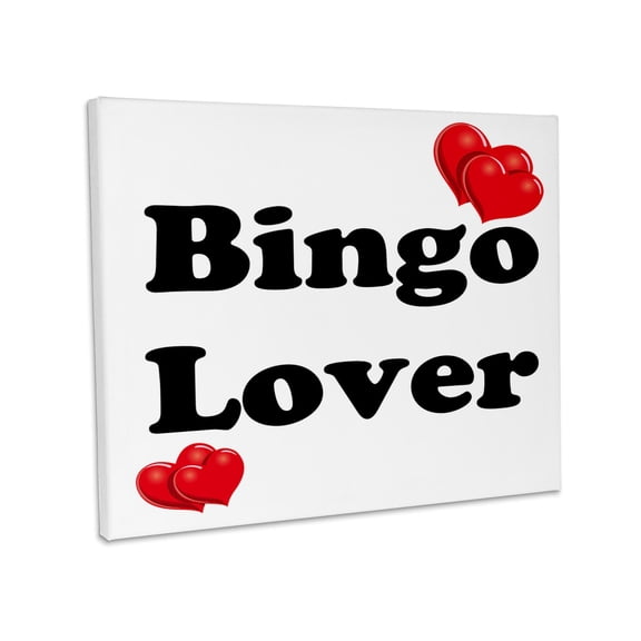 3dRose, Bingo Lover, Museum Grade Canvas Wrap 14x11