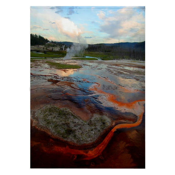 3dRose, Biscuit Basin Yellowstone National Park, 22x30 Bath Hand Pool Towel