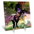 thumbnail image 1 of 3dRose, Black Horse, 6x6 Desk Clock, 1 of 1