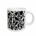 thumbnail image 1 of 3drose, Black and White Cow Print, 15oz Mug, 1 of 6