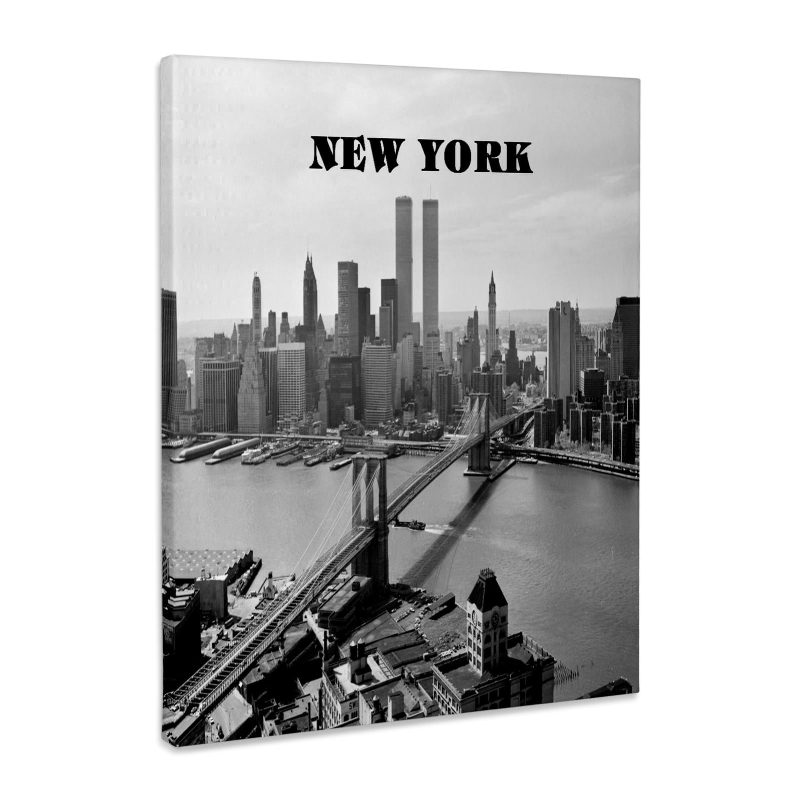 3dRose Handtuch – Brooklyn Bridge 1972 Motiv, 38x56 Cm, Aus Polyester/Baumwolle