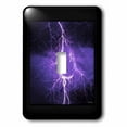 thumbnail image 1 of 3dRose, Blue Lightning, single toggle switch, 1 of 1