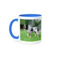thumbnail image 1 of Blue Tick Coonhound, 15oz Two-Tone Blue Mug, 1 of 7